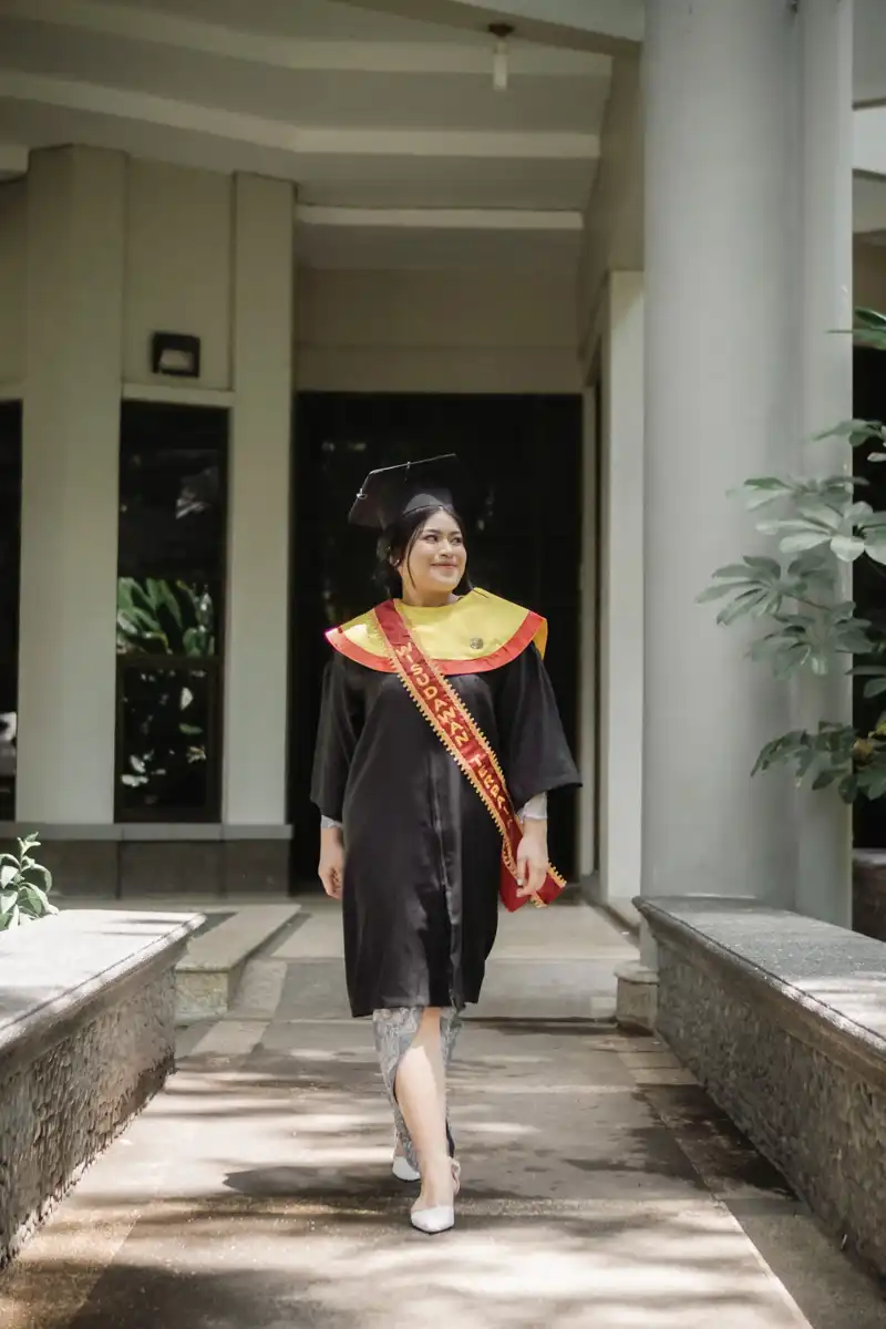 Gambar wisuda Cherrelle